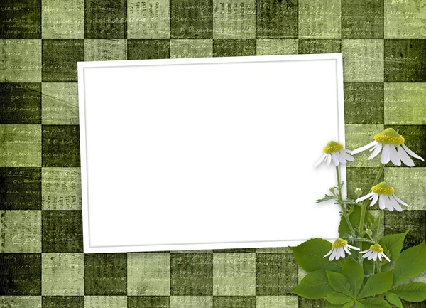 花の束と背景 — ストック写真
