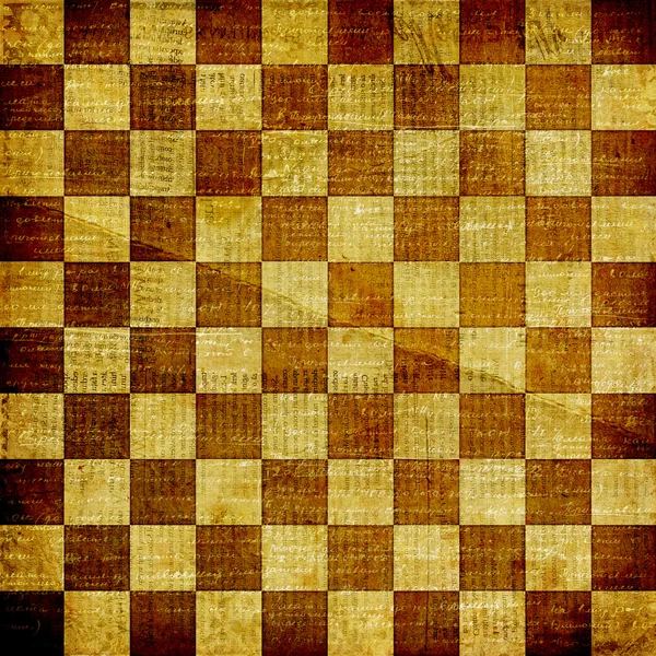 Arka plan ile damalı satranç — Stok fotoğraf