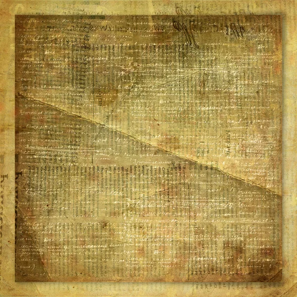 Vintage newspaper abstract background — Stock Photo, Image