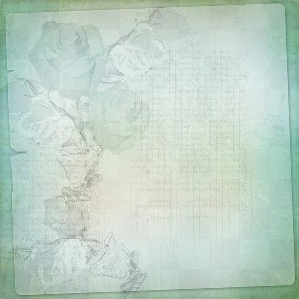 Αφηρημένο floral φόντο με δέσμη — Φωτογραφία Αρχείου