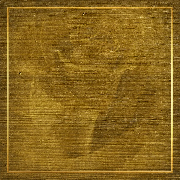 Абстрактный фон с золотой рамкой — стоковое фото
