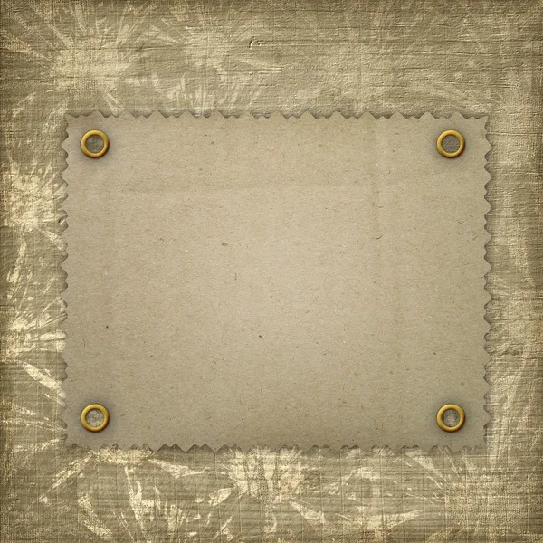 Grunge frame for the invitation — Stock Photo, Image