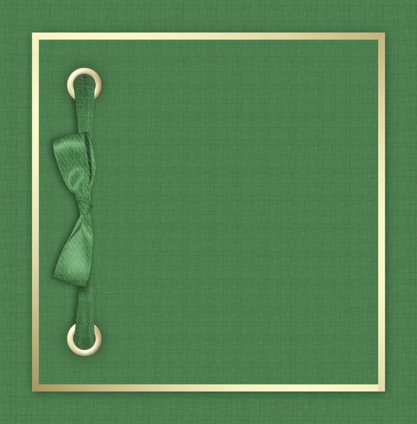 Зелена обкладинка для альбому — стокове фото