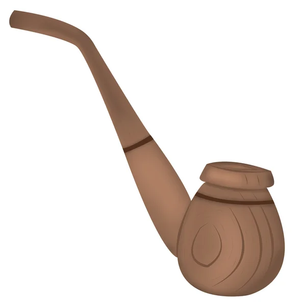 Деревянная труба — стоковое фото