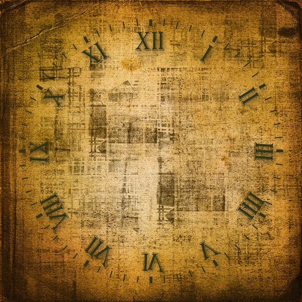 Starožitný hodinový ciferník — Stock fotografie