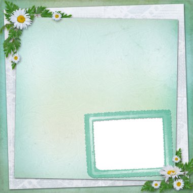 Grunge kağıt scrapbooking tarzı