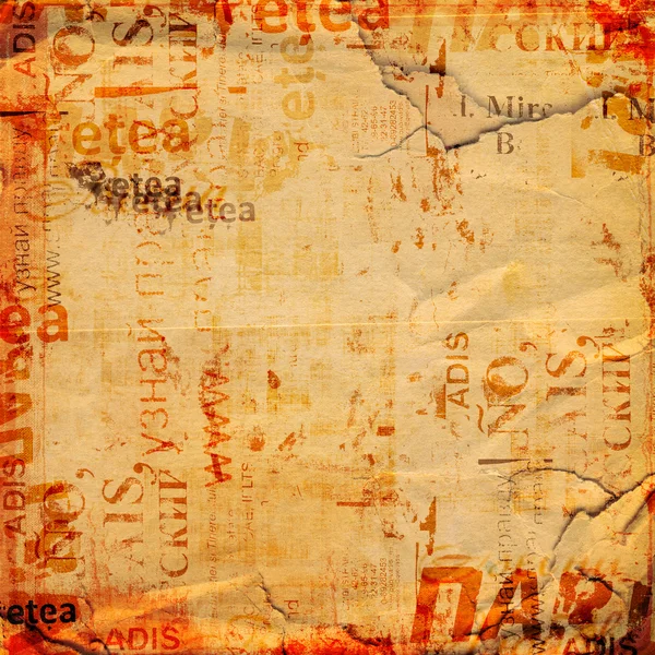 Grunge-Hintergrund mit alten zerrissenen Postern — Stockfoto