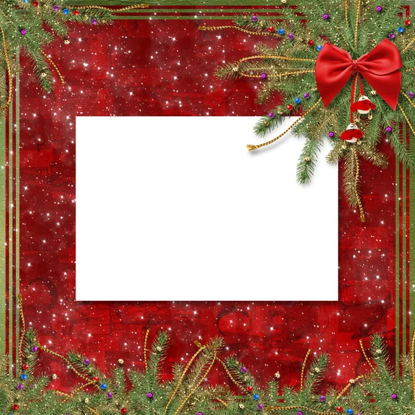 Cartão de saudação para o feriado — Fotografia de Stock
