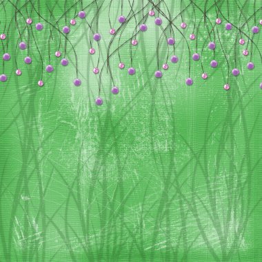 Green abstract background clipart