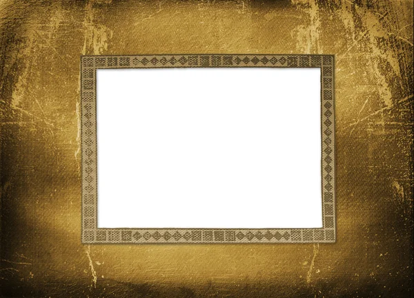 Old grunge paper frame — Stock Photo, Image