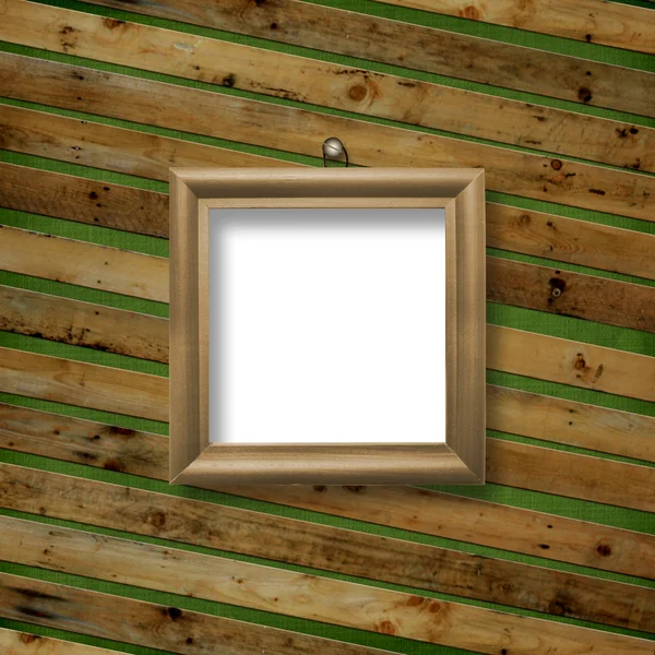 Quadro de madeira para retrato — Fotografia de Stock