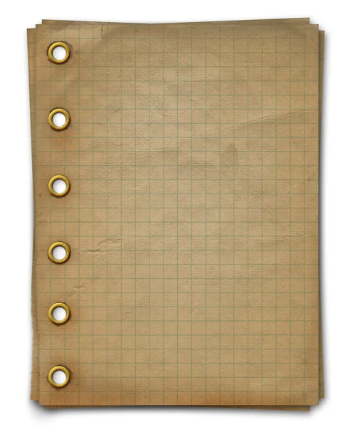 Cuaderno grunge — Foto de Stock
