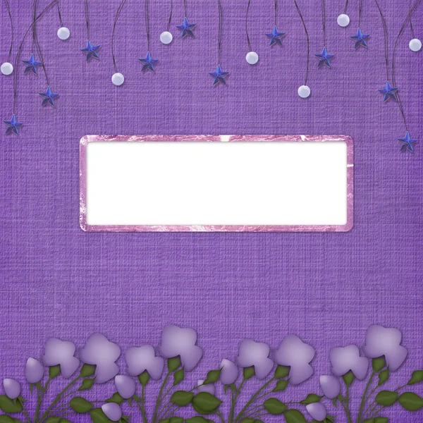 紫罗兰色抽象背景 — 图库照片