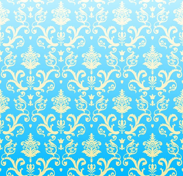 Nahtloser Hintergrund azurblau — Stockvektor