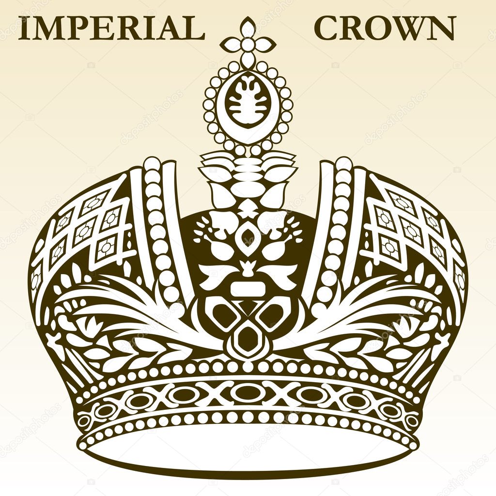 Imperial crown white