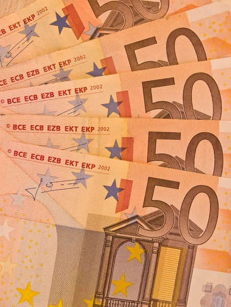 Fifty Euro — Stock Photo, Image