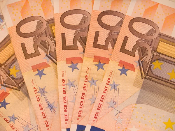 Fifty Euro — Stock Photo, Image