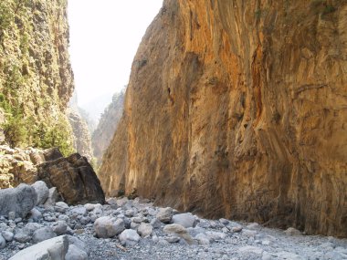 Samaria gorge clipart