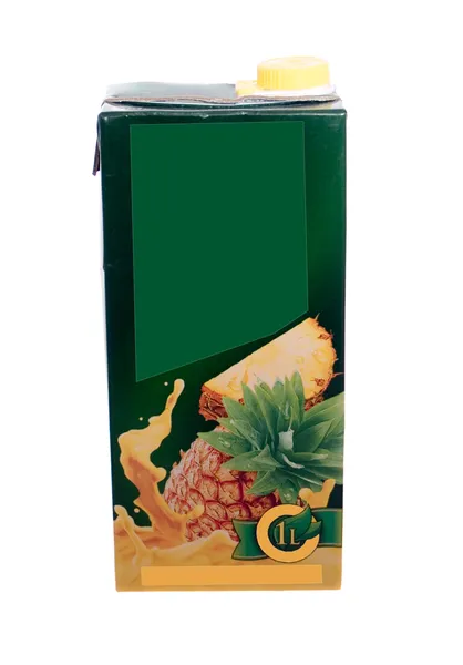 Caixa de suco — Fotografia de Stock