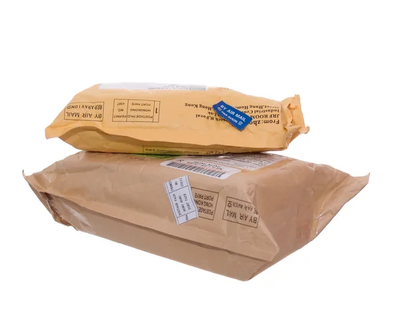Почтовые пакеты — стоковое фото