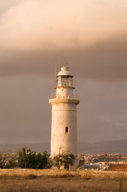 Deniz feneri günbatımı