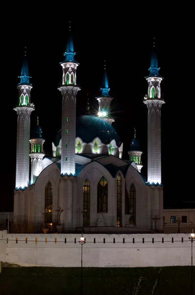 Mesquita noturna — Fotografia de Stock