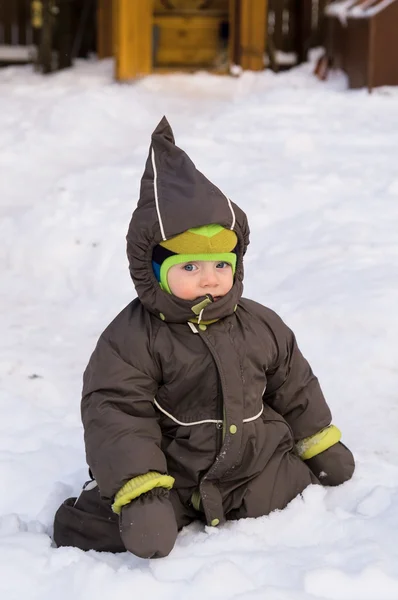 Дитячі зимові — стокове фото