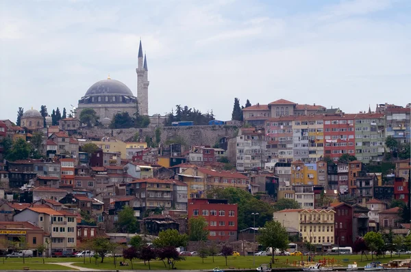 Panoramautsikt över istanbul — Stockfoto
