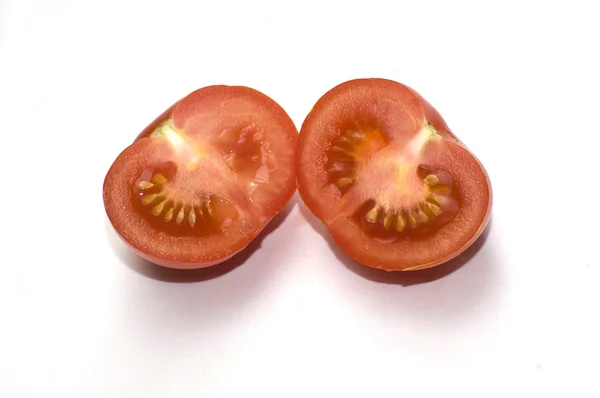 Φέτες ντομάτα κόκκινο — Φωτογραφία Αρχείου