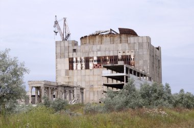 Abandoned Atomic Power Station (Kazantip clipart