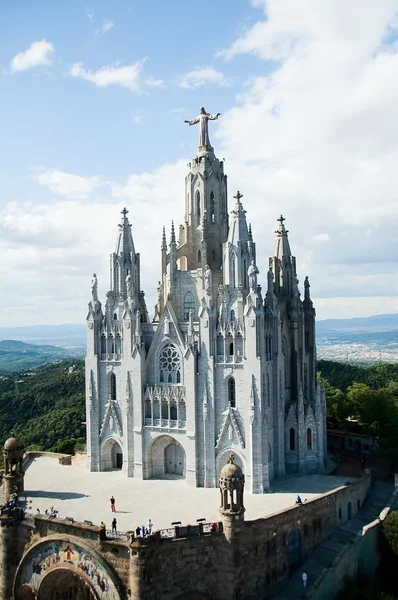 stock image Sagrat Cor, Tibidabo