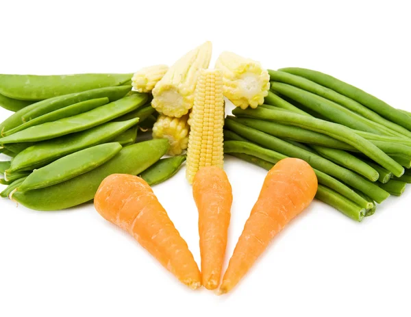 Selection of baby vegetables — Stock Photo, Image