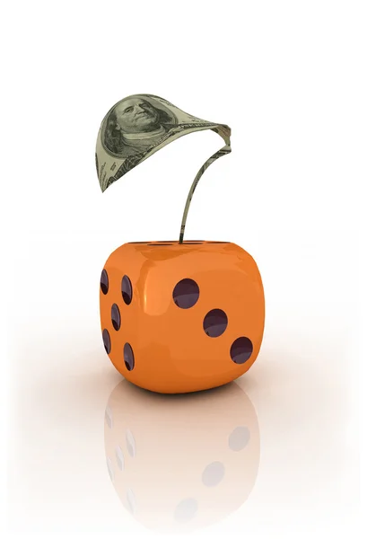 stock image Dice-apple