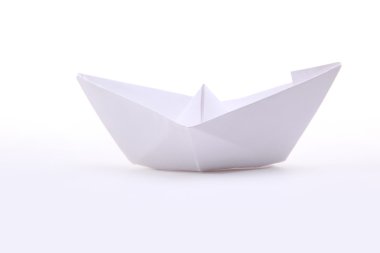 Three paper ships clipart