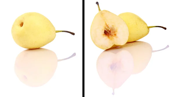 Ripe fresh yellow pear — Stock Photo, Image