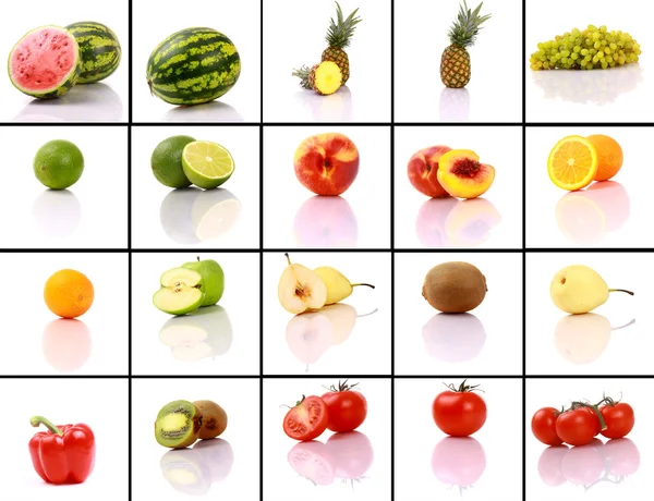 stock image Mixed fruits collection