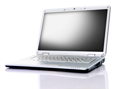 Modern laptop clipart