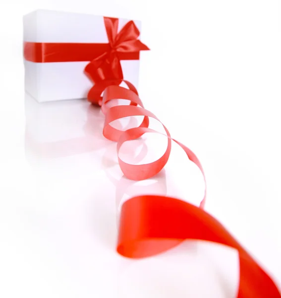 Gift isolated on white background — Stock Photo, Image