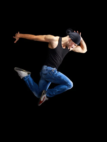 Dançarino moderno poses — Fotografia de Stock