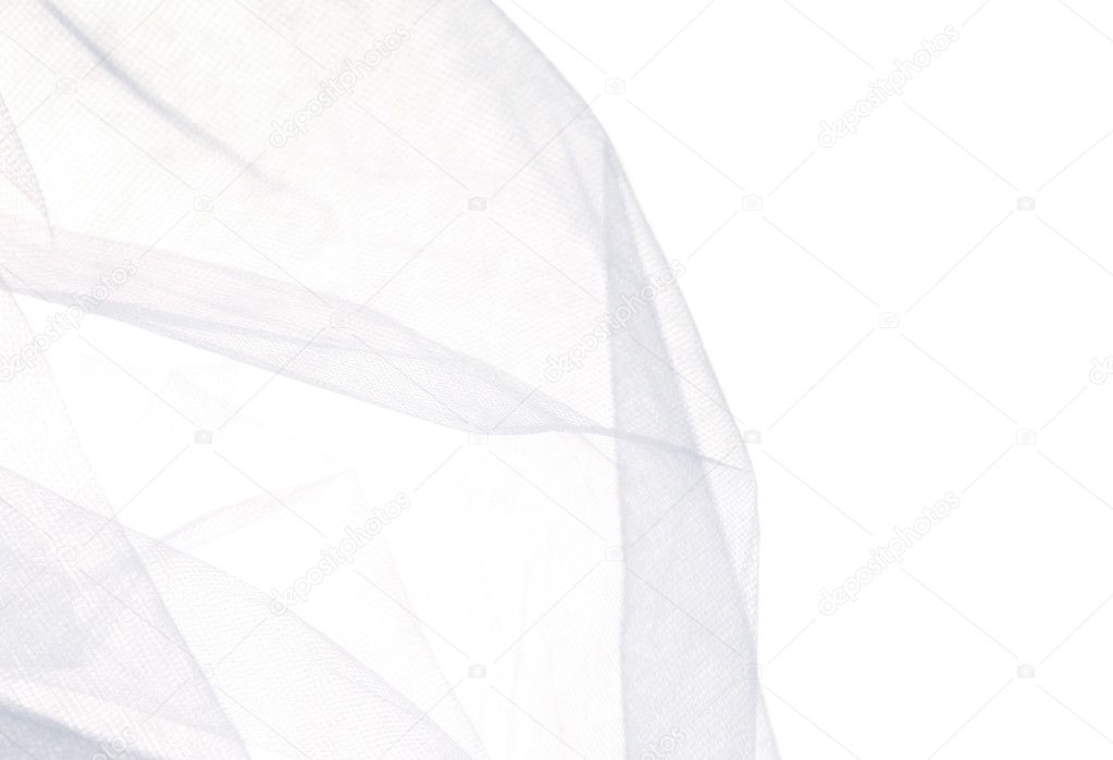 Unique shape of a white cloth