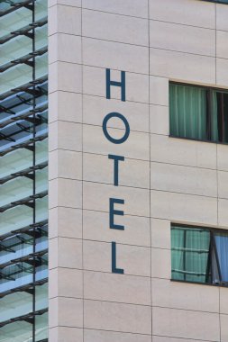 Hotel işareti ve windows