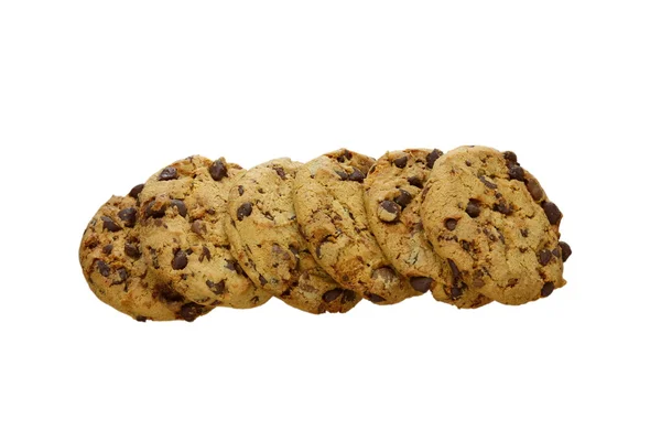 Some cookies isolated on a white backgro — Stock Photo, Image
