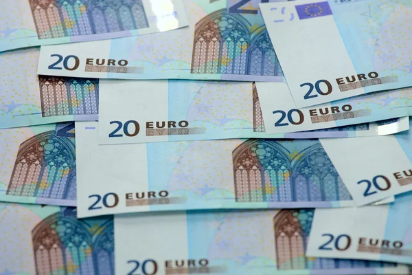 Euro banknot para — Stok fotoğraf