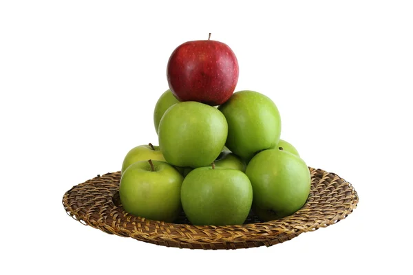 Omenat kulhossa — kuvapankkivalokuva