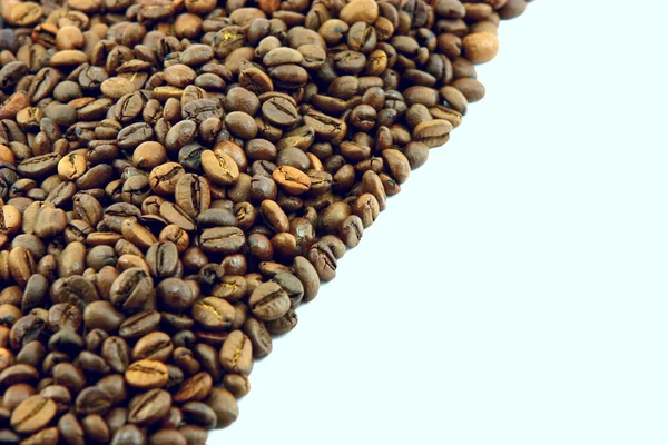 Coffee beans on white background — Stock Photo, Image