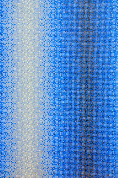 Modrá barevná mozaika čtverečky — Stock fotografie