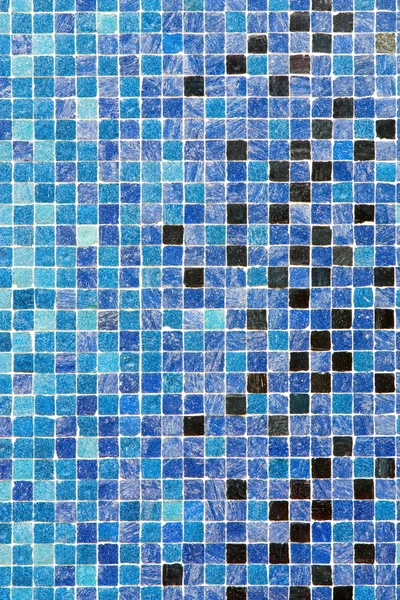 Сині кольорові мозаїчні квадрати — стокове фото