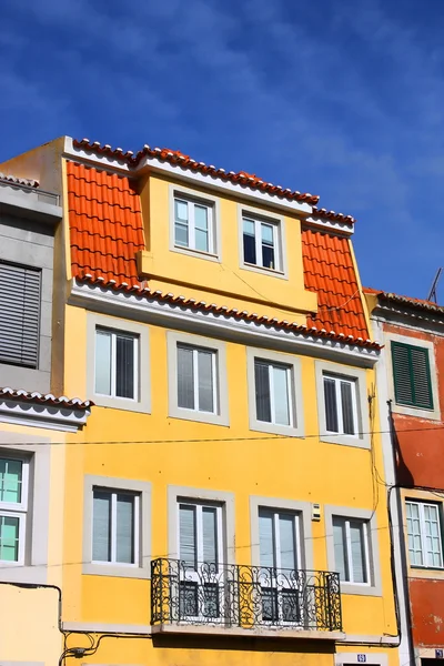 stock image Traditional and residential building in