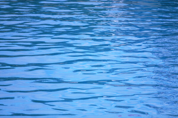 Blue water texture