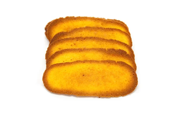Ciasteczka izolowane na białym tle — Zdjęcie stockowe
